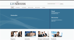 Desktop Screenshot of lanservicios.es