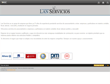 Tablet Screenshot of lanservicios.es